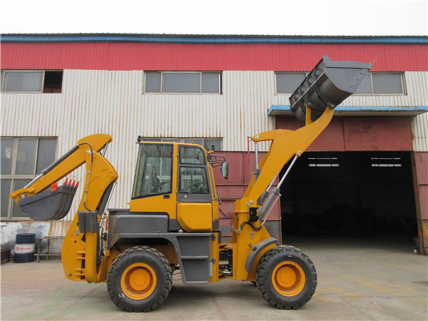 Hydraulic WZ30-25 compact backhoe loader with joystick controls