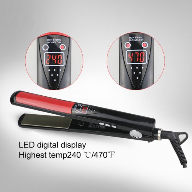 Portable Ceramic Titanium Infrared Hair Straightener
