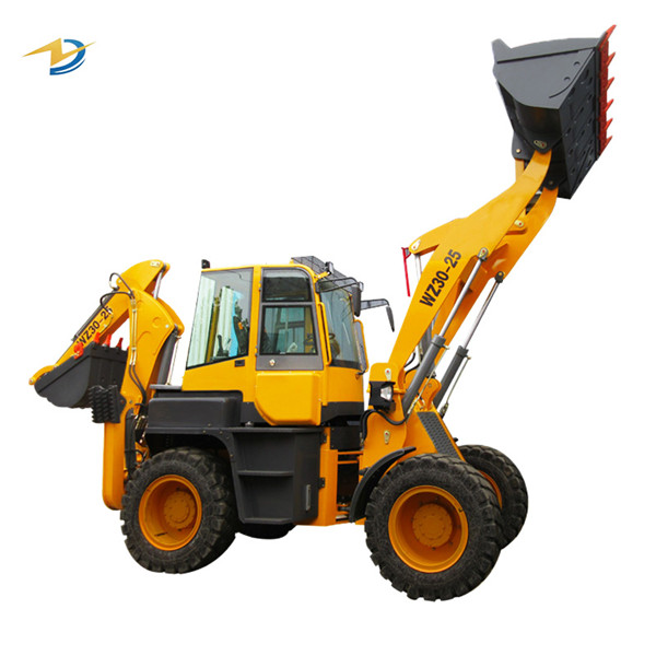 Towable backhoe loader mini loader and excavator for sale