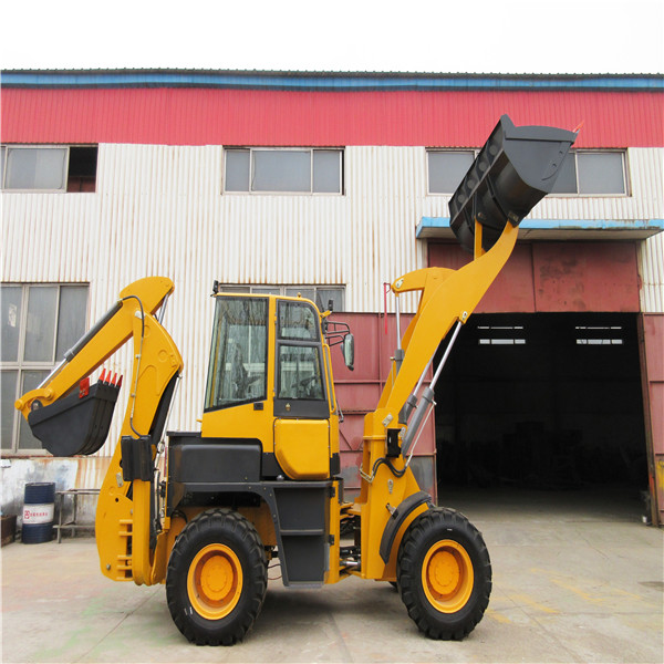 Wheel loader excavator cheap backhoe mini digger loader