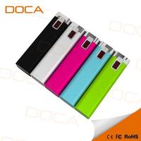 DOCA D516 power bank with LED digital display , for iphone5C mobile power bank  