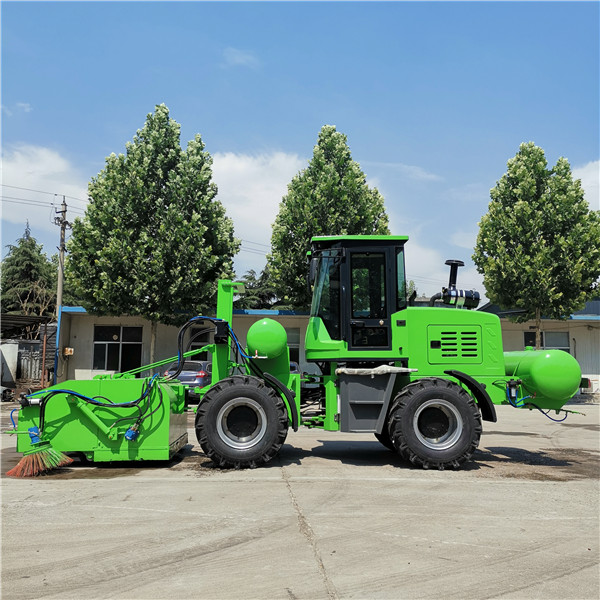 Outdoor push sweeper trucks snow sweeper