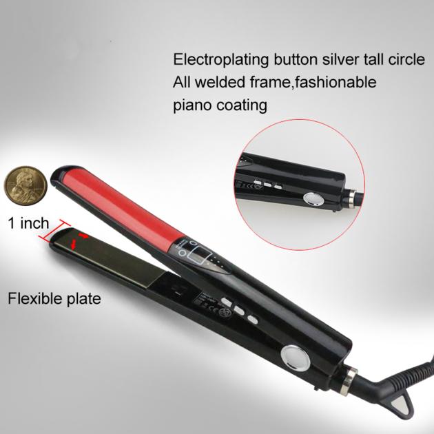 Portable Ceramic Titanium Infrared Hair Straightener