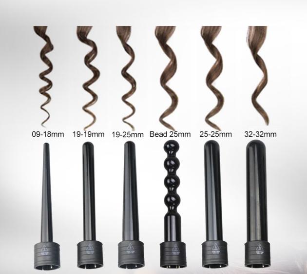 Interchangeable Hair Curlers 6 In 1