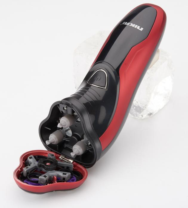 Washable Electric Rechargeable Three Head Cutter