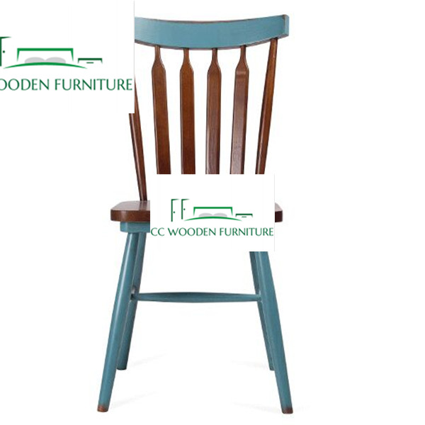 Simple American backed bamboo chair Windsor chair for dining room