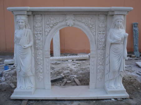Fireplace mantel