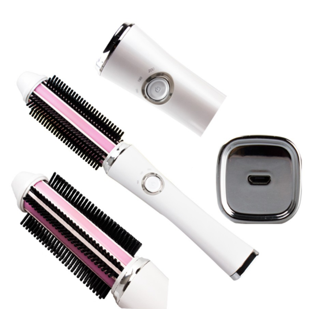 USB Rechargeable Hair Styling Brush Portable Easy use