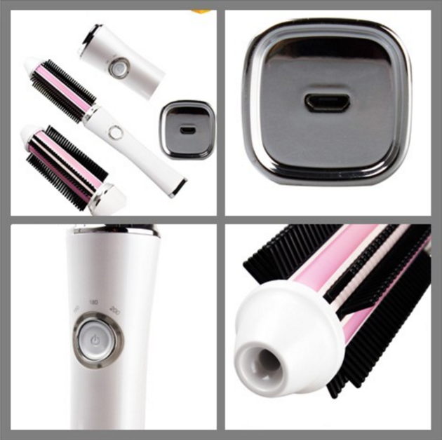 USB Rechargeable Hair Styling Brush Portable