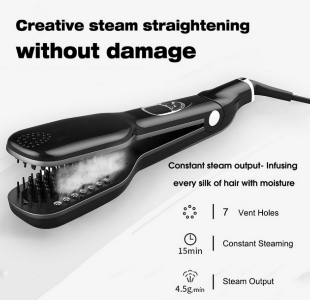 Professional Steam Hair Straighteners Electric Hair