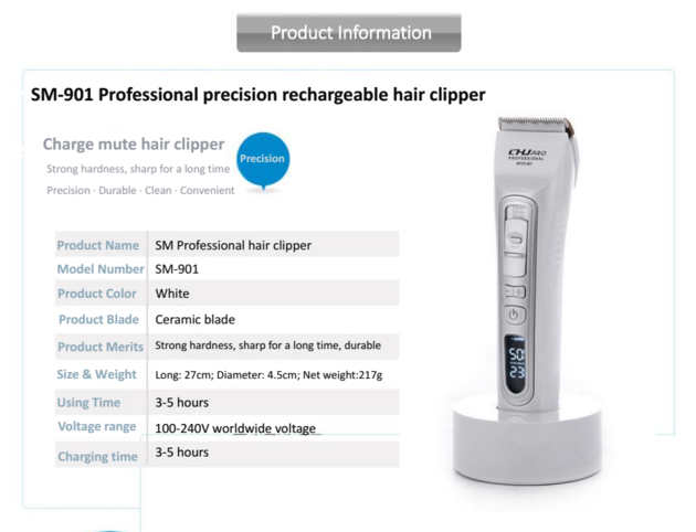 Professional Salon Tools Electric Hairdresser Hair