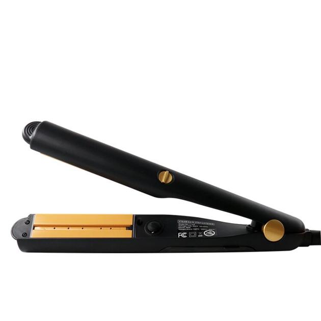 2017 Wholesale 235 C 455 F Professional Argan Oil Infusing Flat Iron Steam Hair Straightener