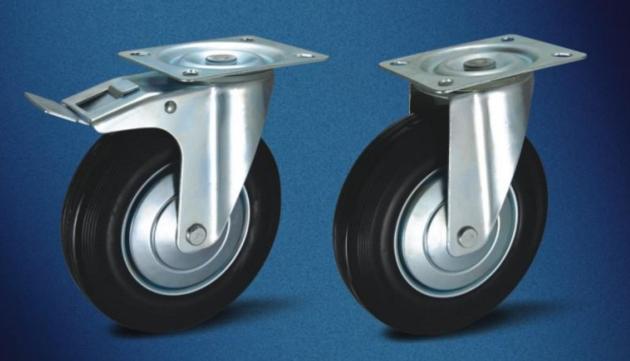 American Style Industial Rubber Caster Wheel