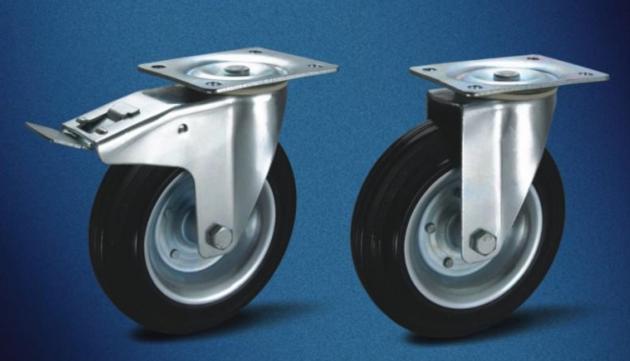 European Style Industial Rubber Caster Wheel