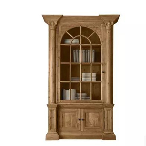 handmade wood bookcase home office furniture