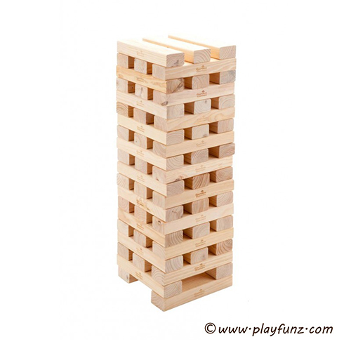 Wooden Gaint Hi-tower -60pcs