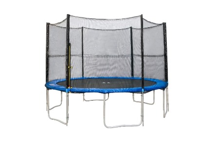 Round Trampoline - People from 79 countries are enjoying our trampoline 15ft Trampoline Domijump