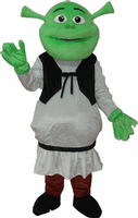 Cartoon costume,shrek monster character,disney character,plush dress costume,animal costumes,disneyw