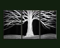3 piece abstract wall art canvas set painting