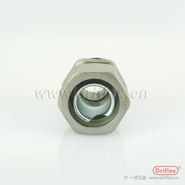Stainless Steel Straight Connector