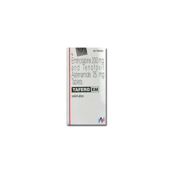 Tafero EM : Buy Tafero EM Emtricitabine & Tenofovir Alafenamide Tablet Online