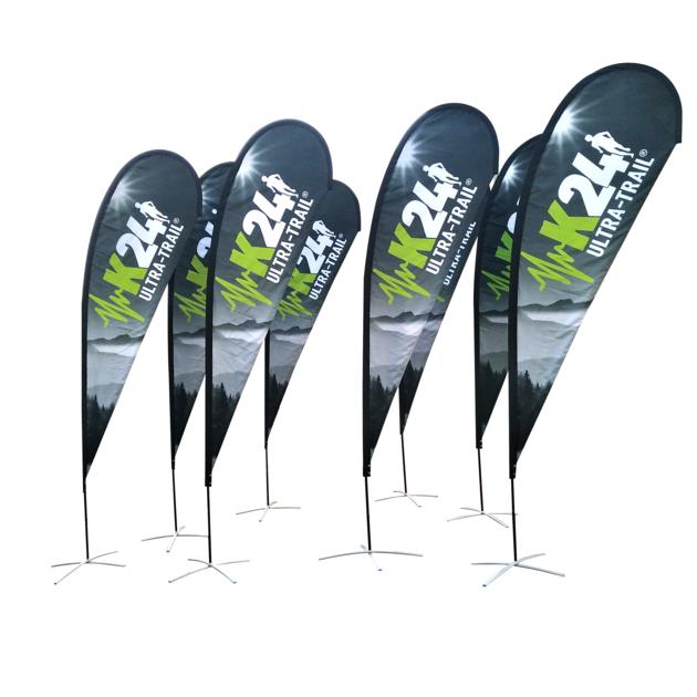 High quality all fiber glass pole of teardrop flag outdoor decorations flag outdoor flag banners 