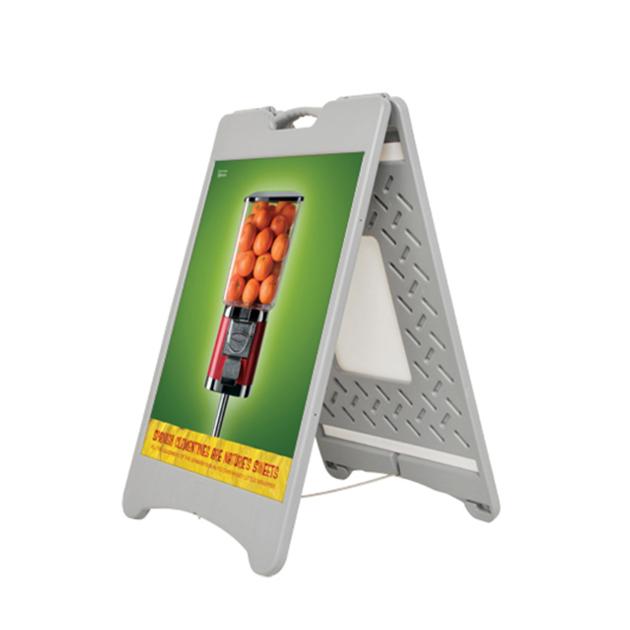 Outdoor Double Sides Plastic Poster Stand