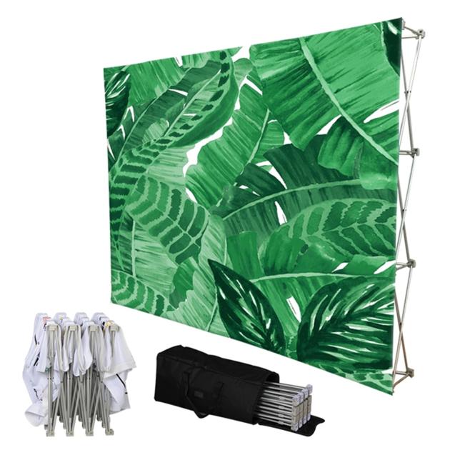 Trade Show Display Aluminum Photobooth Backdrop