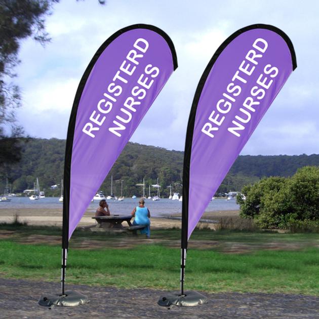 Outdoor Promotion Advertising Stand Banner Display