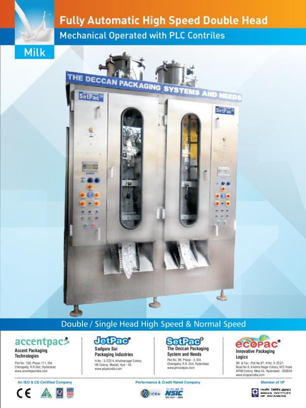 Milk Pouch Packaging Machine