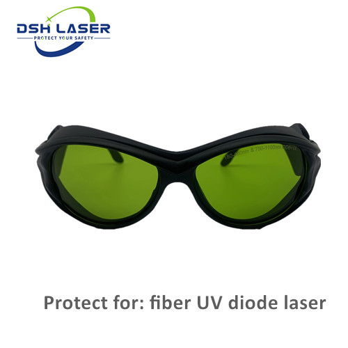 1064nm Laser Safety Goggles Protection Eyewear 755nm-1100nm For YAG DPSS Fiber Laser