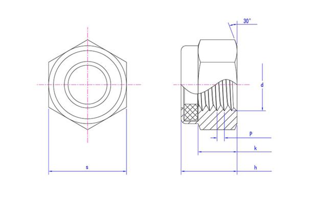 BS 4929-2 Locking Nuts