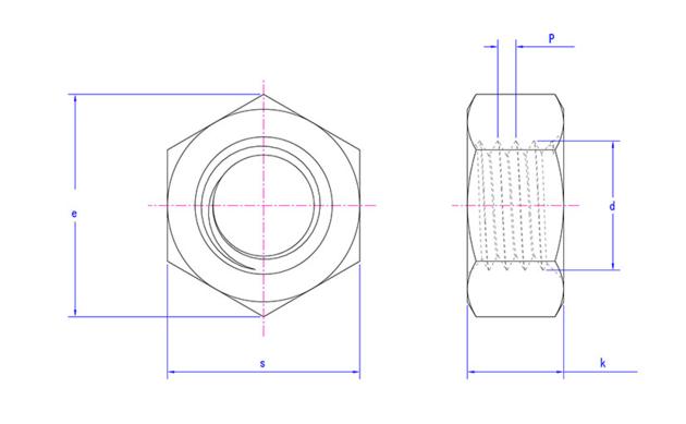 Heavy Hex Nuts