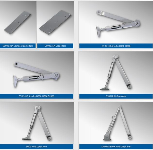 Parts of Heavy Duty Hydraulic Door Closer