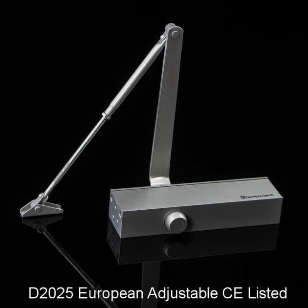 CE Listed Adjustable 180 Degree Commercial Door Closer