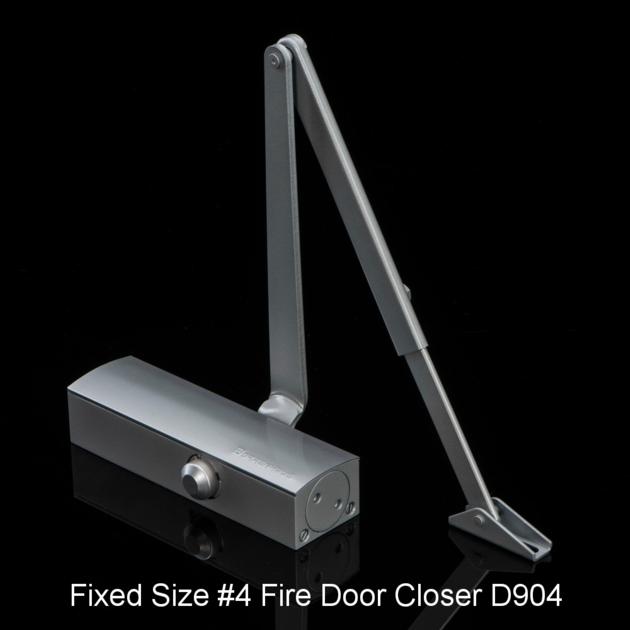 Fire Products Fixed Size #4 Fire Door Closer