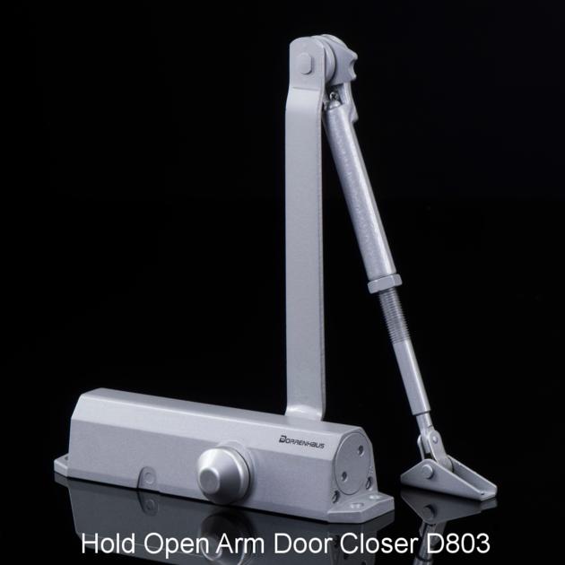 CE Standard Hold Open Arm Aluminum Door Closer