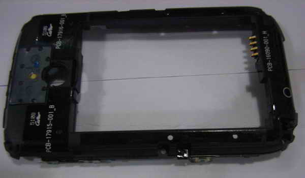 Blackberry Bold 9000 Middle Panel