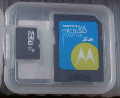 Micro SD card 128MB