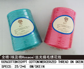 cotton embroidery thread