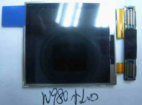 Sony Ericsson W980 Small LCD