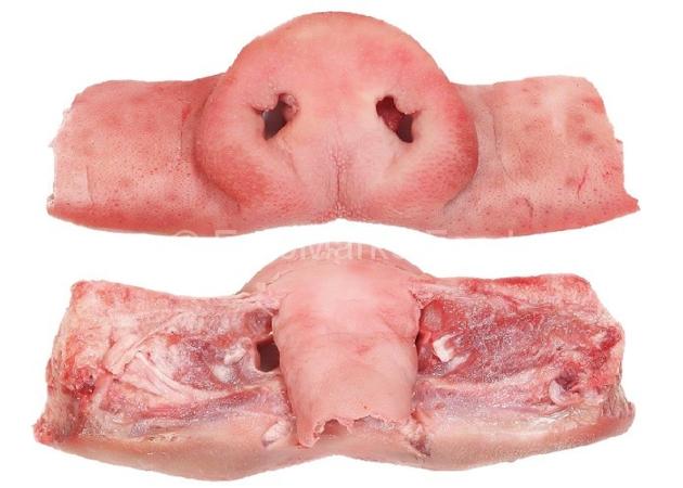 Frozen pork ear flap and pork nose