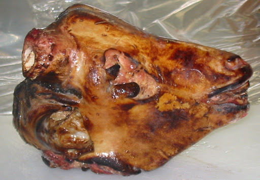 Frozen halal goat heads, goat meat, lamb head and lamb meat