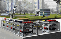 Parqueadero automático de automóviles