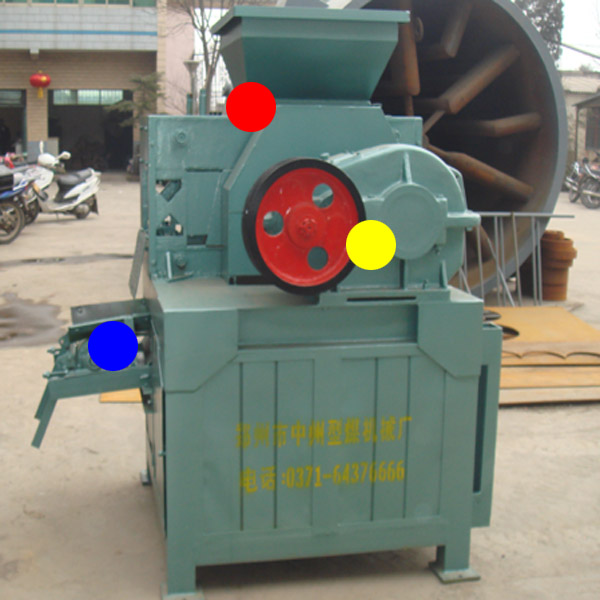 Activated carbon briquette machine