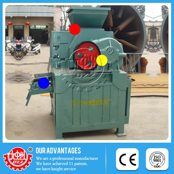 New saving energy low price Professional design carbon steel dust ball press machinery 