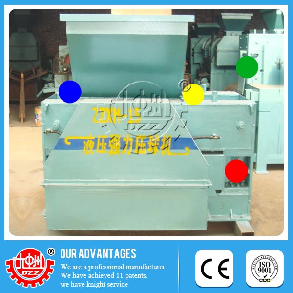 Oval/oblate/square briquettes making machine artificial coal briquetting machine 