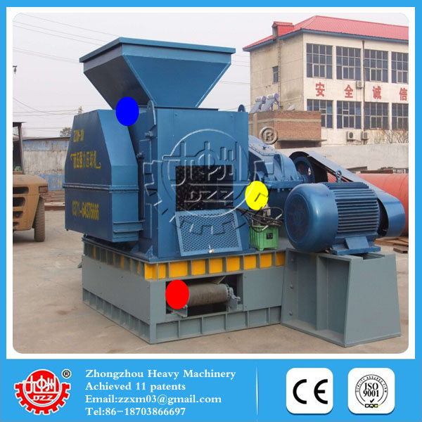 High capacity High-efficiency coal ball briquette machine