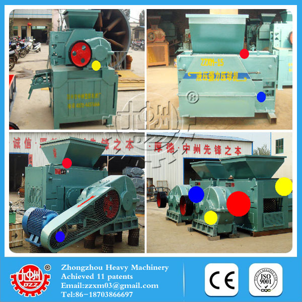 Popular in overseas market Professional design coal dust briquette making machine 