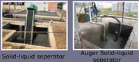 Waste disposal system-seperator